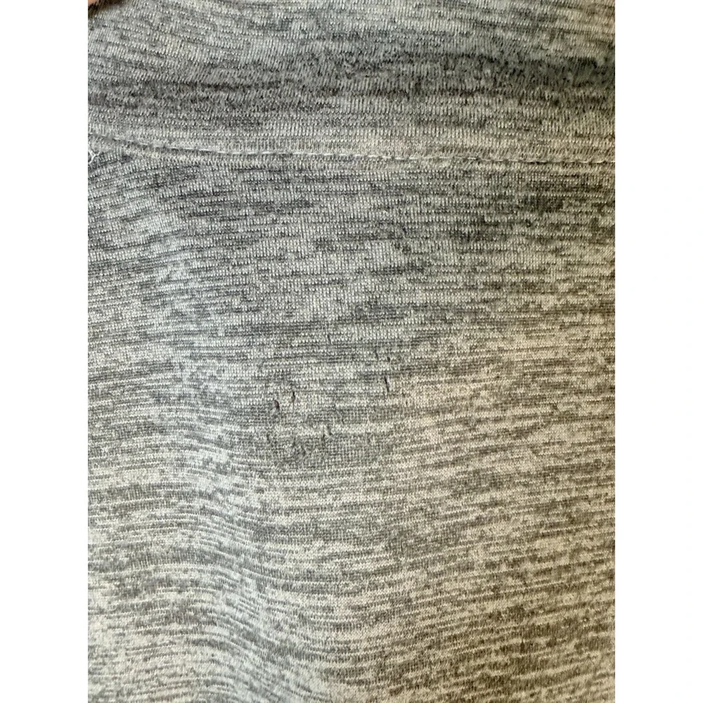 The North Face Canyonlands Full Zip Mens L Heather Gray Fleece Lined‎ Outdoor